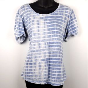 Striped Distressed Top